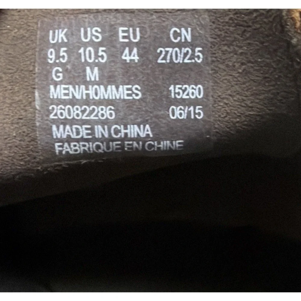Clark's Men's Bushacre 2 Chukka Boots Size 10.5M Brown Leather Lace Up VERY NICE